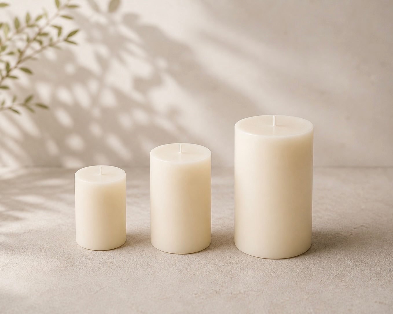 Velas decorativas