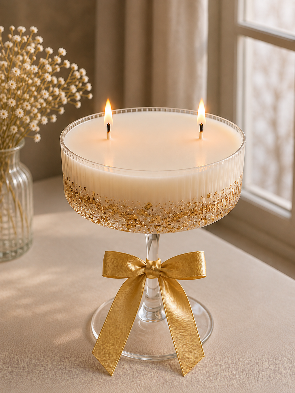 Velas estilo cóctel
