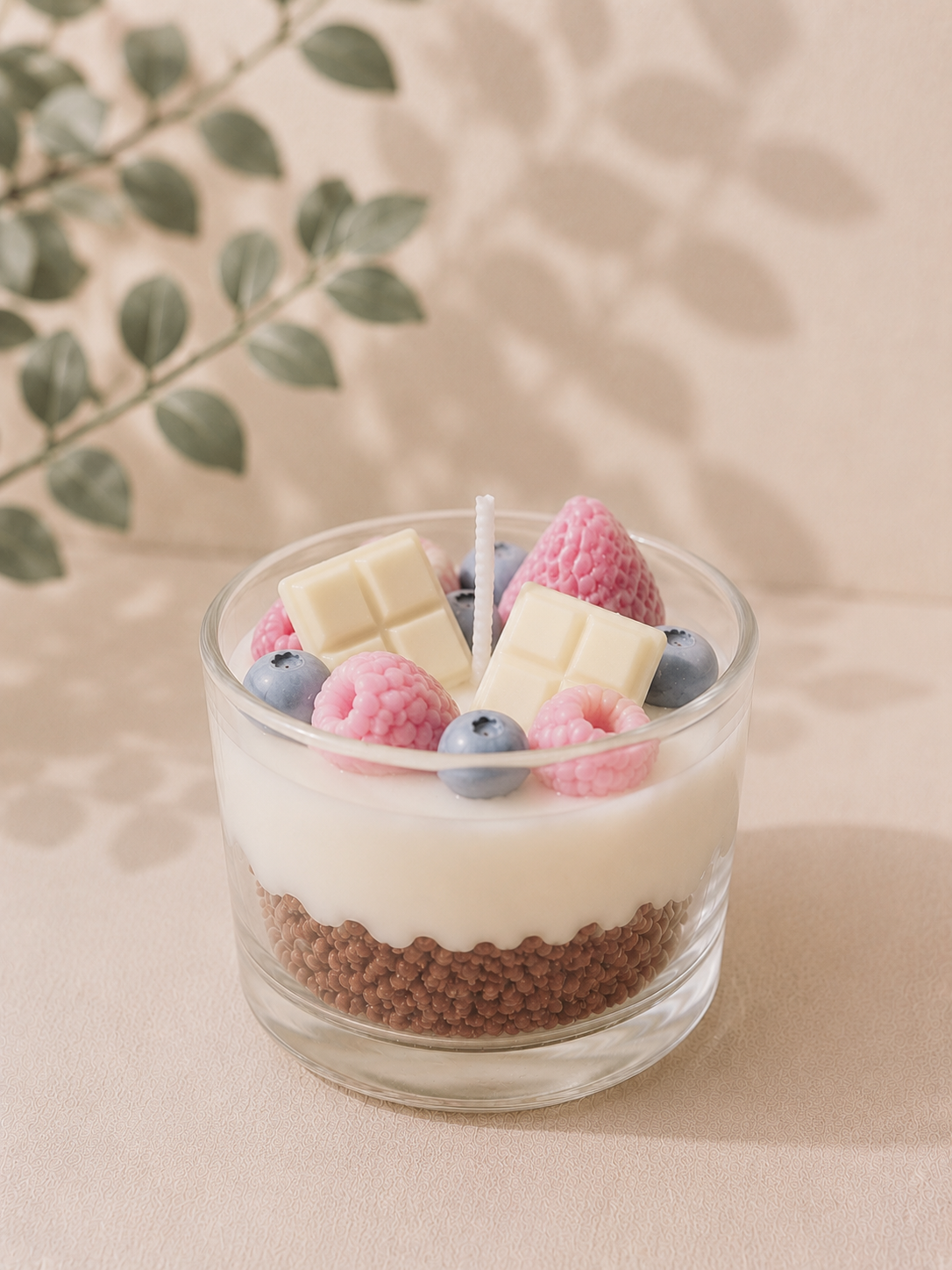 Vela tipo postre