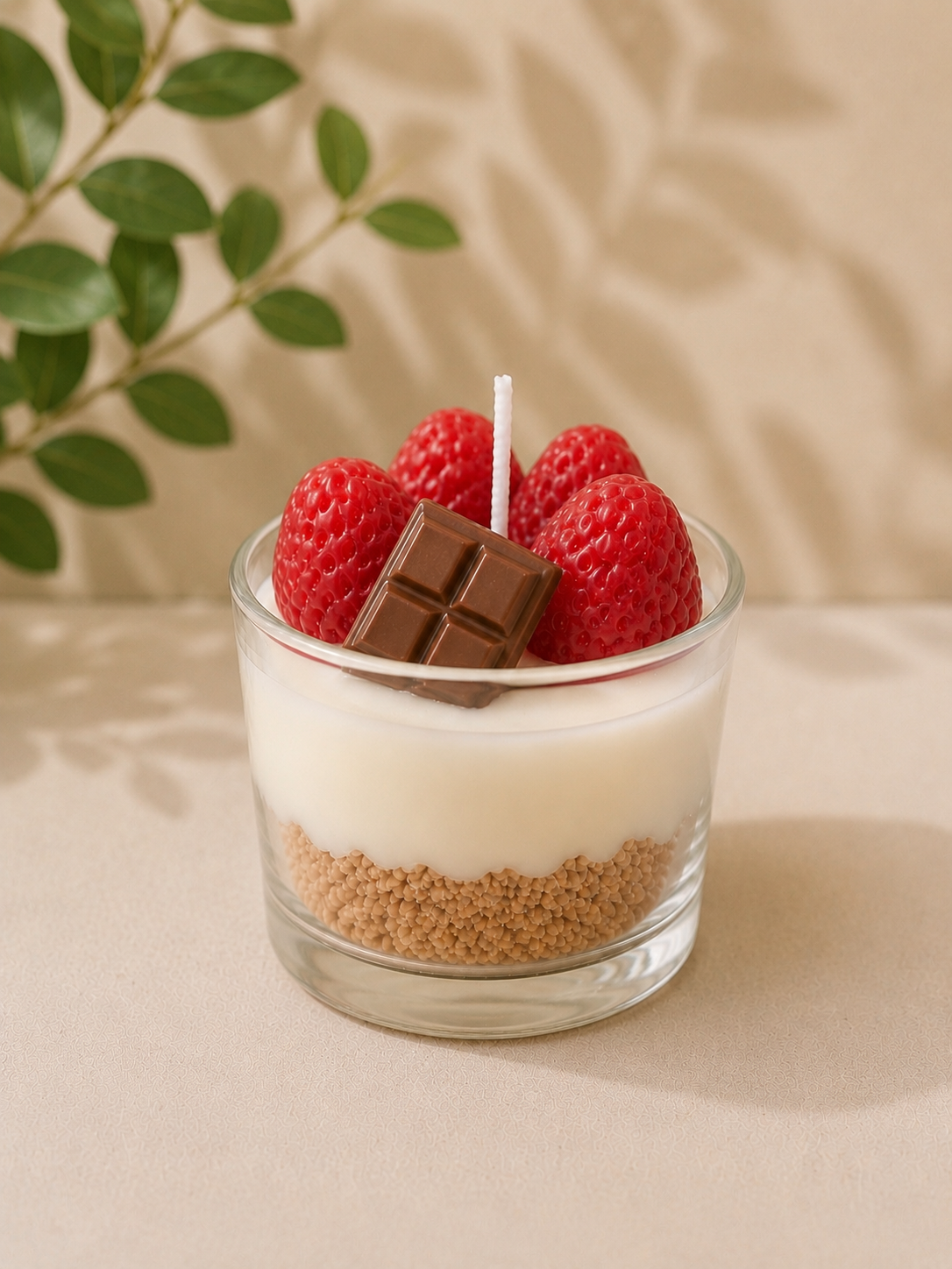 Vela tipo postre